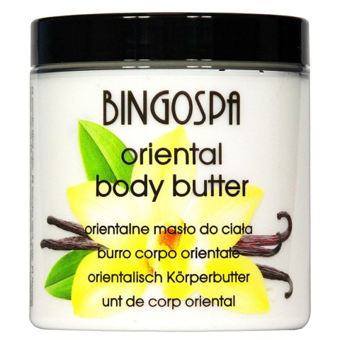 Orientalne masło do ciała o zapachu wanilii 250g BingoSpa