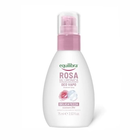 Rosa różany dezodorant w sprayu z kwasem hialuronowym 75ml Equilibra