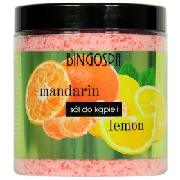 Sól do kąpieli Mandarin & Lemon 900g BingoSpa