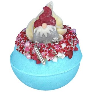 Bomb Cosmetics The Christmas Gonk Bath Blaster musująca kula do kąpieli 160g