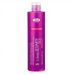 Ultimate szampon do włosów po prostowaniu i kręconych 250ml Lisap