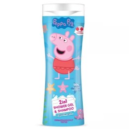 Żel pod prysznic i szampon 2w1 Wiśnia 300ml Peppa Pig