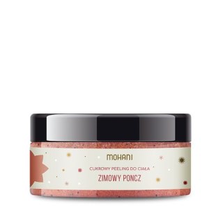 Mohani Cukrowy peeling do ciała Zimowy Poncz 160g