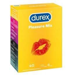 Pleasure Mix prezerwatywy stymulujące 40szt Durex