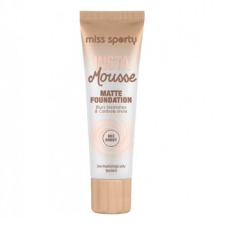 Insta Mousse Matte Foundation matujący podkład do twarzy 003 Honey 30ml Miss Sporty