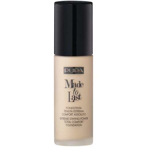 Made To Last Total Comfort Foundation SPF10 długotrwały podkład matujący 001 30ml Pupa Milano