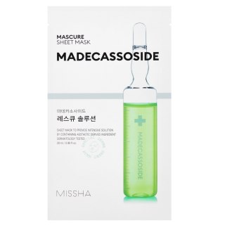 Missha Mascure Madecassoside kojąco-nawilżająca maseczka w płachcie 28ml