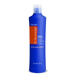 No Orange Anti-Orange Shampoo szampon niwelujący miedziane odcienie do włosów ciemnych farbowanych 350ml Fanola