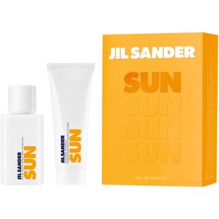 Sun Woman zestaw woda toaletowa spray 75ml + żel pod prysznic 75ml Jil Sander