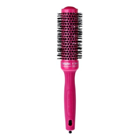 Thermal Ceramic+Ion Hairbrush ceramiczna szczotka do włosów Pink 35mm Olivia Garden
