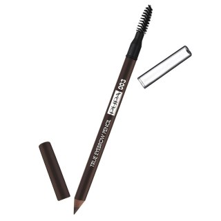 Pupa Milano True Eyebrow Pencil Waterproof kredka do brwi wodoodporna 003 Dark Brown 1.08g