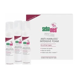Anti-Hairloss Intensive Foam pianka przeciw wypadaniu włosów 3x70ml Sebamed