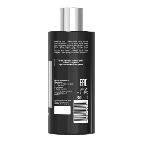 Apis Action For Men Nawilżający żel pod prysznic 3w1 300ml