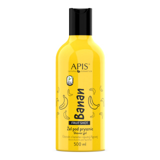 Apis Fruit Shot Bananowy żel pod prysznic 500ml