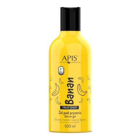 Apis Fruit Shot Bananowy żel pod prysznic 500ml