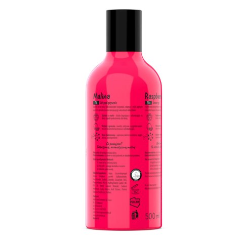 Apis Fruit Shot Malinowy żel pod prysznic 500ml Apis Fruit Shot Malinowy żel pod prysznic 500ml