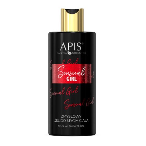 Apis Sensual Girl Zmysłowy żel pod prysznic 300ml Apis Sensual Girl Zmysłowy żel pod prysznic 300ml