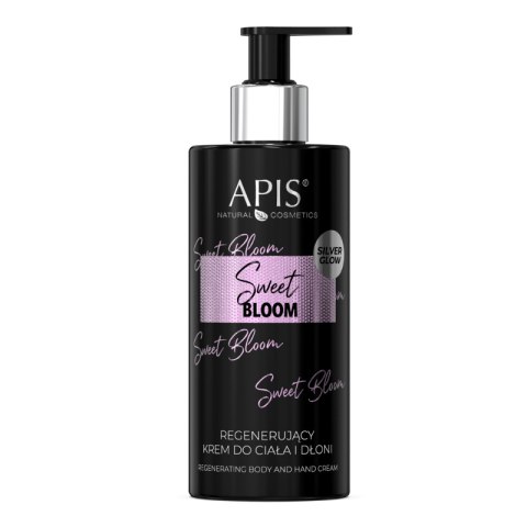 Apis Sweet Bloom Regenerujący krem do ciała i dłoni 300ml