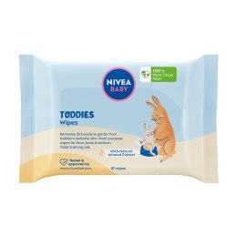 Baby Toddies chusteczki biodegradowalne 57szt Nivea
