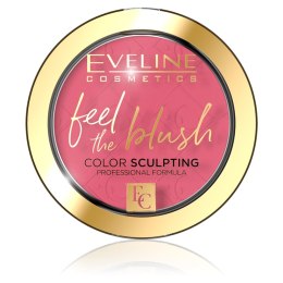 Feel The Blush róż do policzków 03 Orchid 5g Eveline Cosmetics