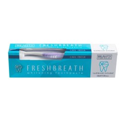 Freshbreath Whitening Toothpaste wybielająca pasta do zębów 100ml + szczoteczka do zębów Beauty Formulas