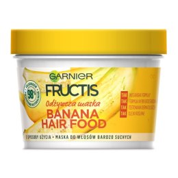 Fructis Banana Hair Food odżywcza maska do włosów bardzo suchych 390ml Garnier