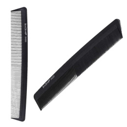 Grzebień fryzjerski do strzyżenia włosów karbonowy Poniks