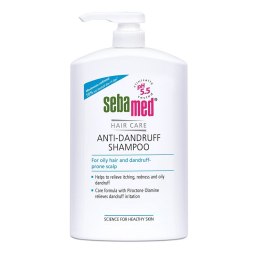 Hair Care Anti-Dandruff Shampoo przeciwłupieżowy szampon do włosów 1000ml Sebamed