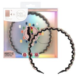 Hairhalo Rosie Fortescue opaska do włosów z kryształami Trendy Treasure Invisibobble