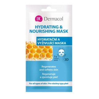 Dermacol Hydrating & Nourishing Mask nawilżająco-odżywcza maseczka w płachcie 15ml