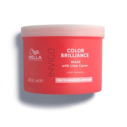 Invigo Color Brilliance Mask maska do włosów cienkich i normalnych uwydatniająca kolor 500ml Wella Professionals