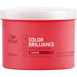 Invigo Color Brilliance Vibrant Color Mask Coarse maska do włosów grubych uwydatniająca kolor 500ml Wella Professionals