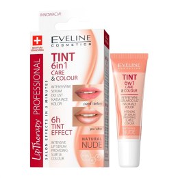 Lip Therapy Professional 6w1 Care & Colour intensywne serum do ust nadające kolor Nude 12ml Eveline Cosmetics