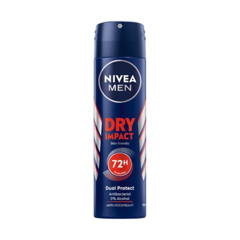 Nivea Men Dry Impact antyperspirant spray 150ml Nivea Men Dry Impact antyperspirant spray 150ml