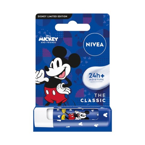 Nivea Mickey Mouse Disney Edition pielęgnująca pomadka do ust 4.8g Nivea Mickey Mouse Disney Edition pielęgnująca pomadka do ust 4.8g