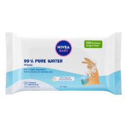 Baby chusteczki biodegradowalne 99% Pure Water 57szt Nivea
