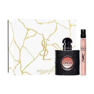 Black Opium Pour Femme zestaw woda perfumowana spray 30ml + woda perfumowana spray 10ml Yves Saint Laurent