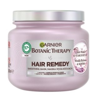 Garnier Botanic Therapy maska wygładzająca do włosów długich i porowatych Woda Ryżowa i Skrobia 340ml