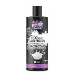 Classic Latte Pleasure Professional Shampoo Protective ochronny szampon do wszystkich rodzajów włosów 300ml Ronney