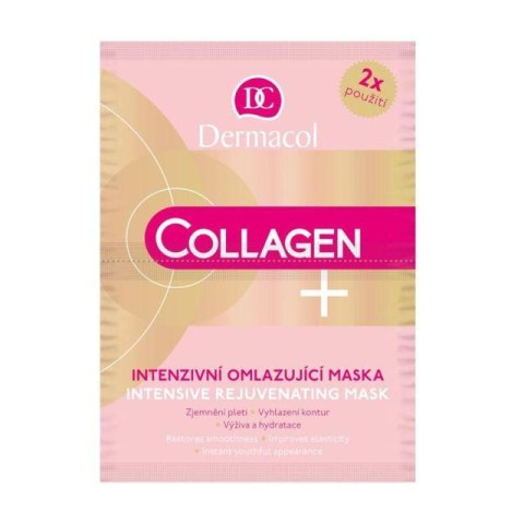 Collagen Plus Intensive Rejuvenating Mask maseczka intensywnie odmładzająca do twarzy 2x8g Dermacol
