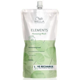 Elements Renewing Moisturizing Mask nawilżająca maska do włosów saszetka 500ml Wella Professionals