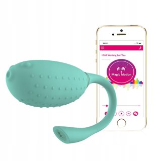 Magic Motion Fugu Smart Wearable Vibrator wibrator typu jajko sterowany aplikacją Green