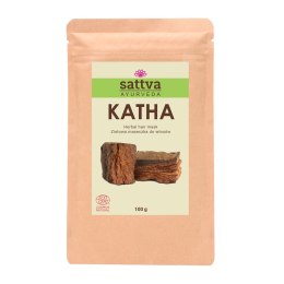 Herbal Hair Mask ziołowa maseczka do włosów Katha 100g Sattva
