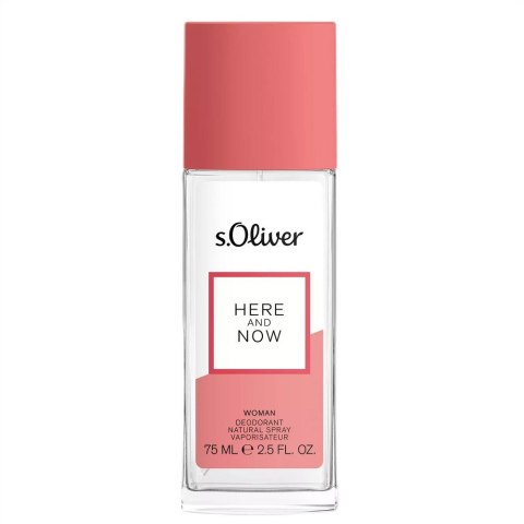 S.Oliver Here and Now Woman dezodorant w naturalnym sprayu 75ml