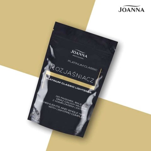 Joanna Professional Platinum Classic Rozjaśniacz do włosów 450g + Cream Oxidizer Utleniacz w kremie 9% 1000ml