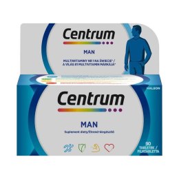 Man multiwitaminy dla mężczyzn suplement diety 90 tabletek Centrum
