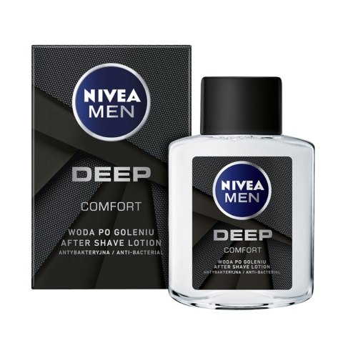 Nivea Men Deep antybakteryjna woda po goleniu 100ml