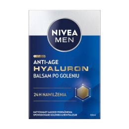 Men Hyaluron przeciwzmarszczkowy balsam po goleniu 100ml Nivea