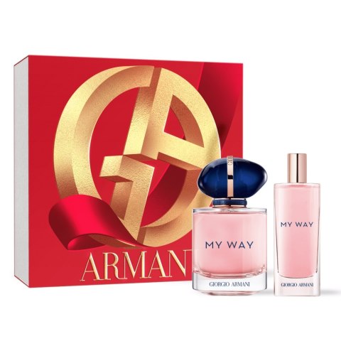 My Way zestaw woda perfumowana spray 50ml + woda perfumowana spray 15ml Giorgio Armani