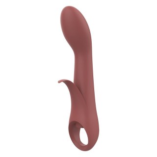 Dream Toys Nude Sierra G-Spot Duo Vibrator wibrator ze stymulacją łechtaczki